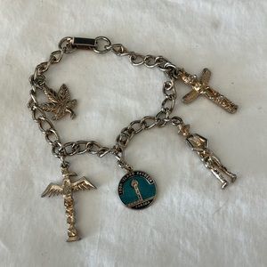 Vintage Canadiana Charm Bracelet